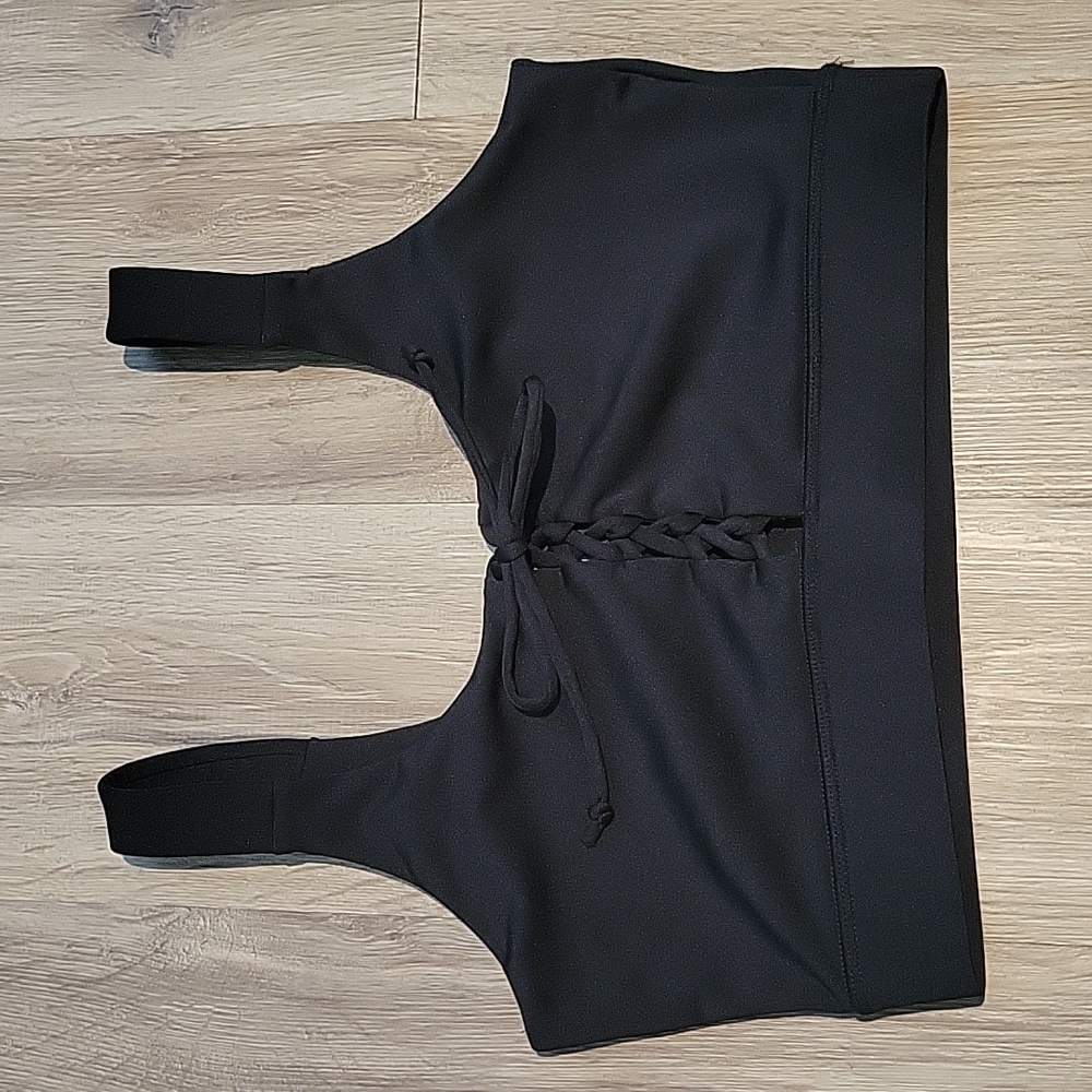 Guess Lace Up Sports Bra